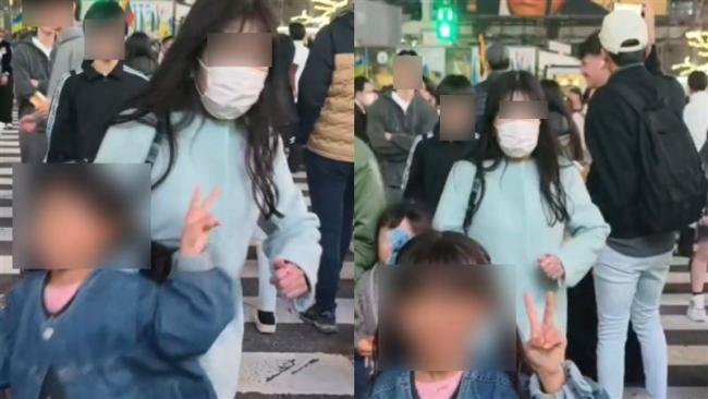 台湾女童在日本遭女子撞倒