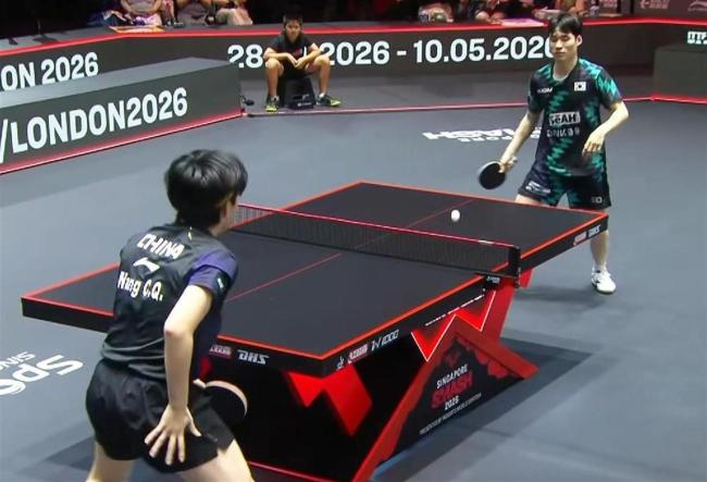 新加坡大满贯男单四强对阵敲定 国乒面临挑战