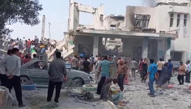 伊朗一小学遭导弹袭击 已致148死