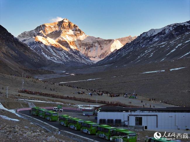 春节假期珠峰景区游客量创新高