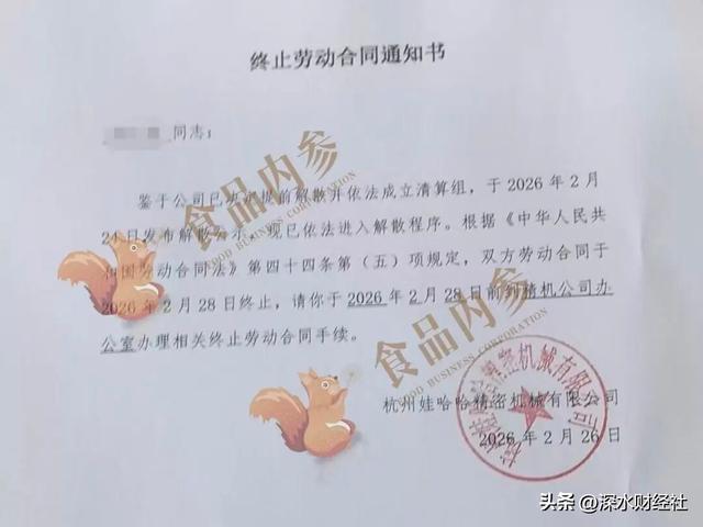 大V:宗馥莉的刀刃持续向内 娃哈哈系企业大清洗