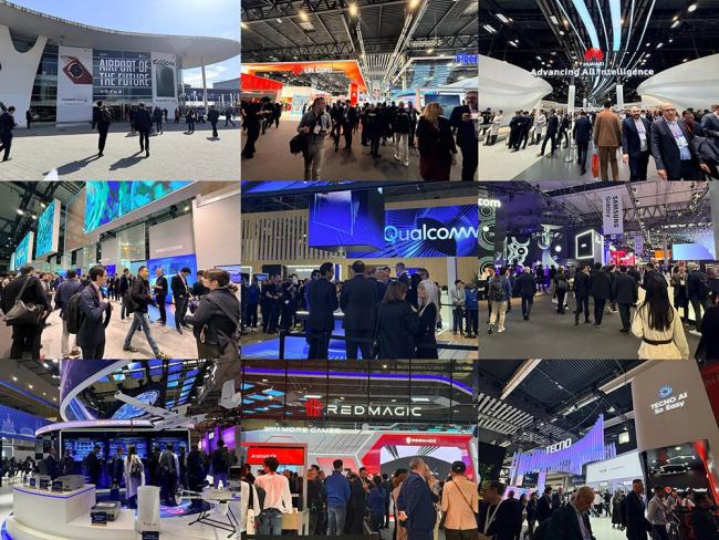 中国“科技军火”轰向MWC 创新力量闪耀巴展