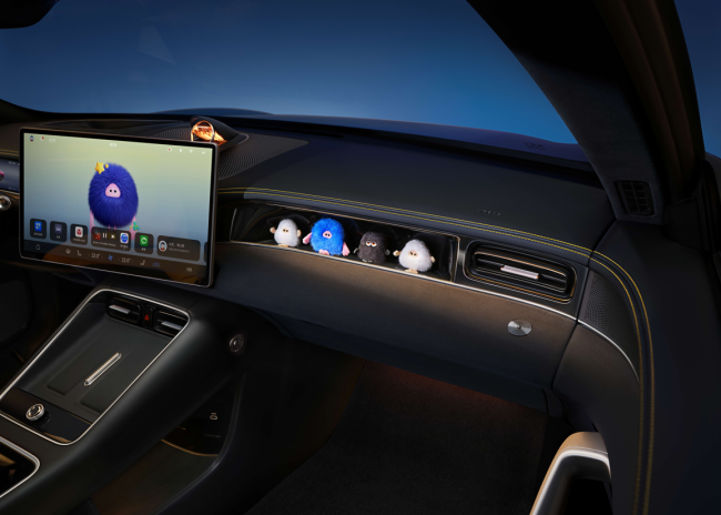 尚界Z7首搭灵感橱窗 藏在座舱里的“情绪橱窗”