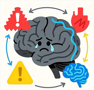 大脑喊救命时会发出3个警报