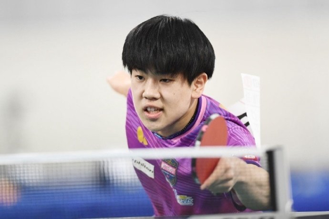 16岁日本新星目标奥运世乒赛夺冠 雄心少年冲击世界前50