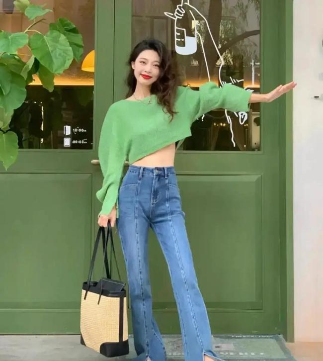 春季彩色毛衣搭配技巧 四种风格随心切换