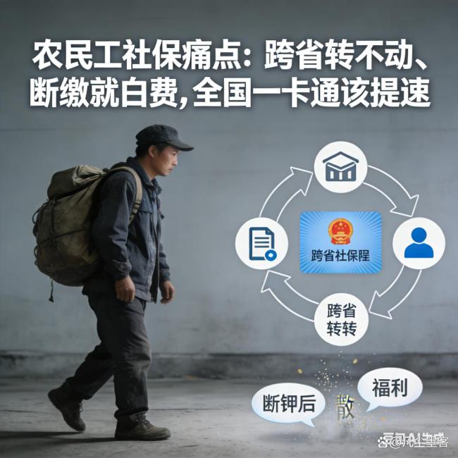 建议农民工社保跟着人走 解决3亿人的痛点