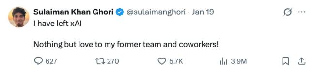 马斯克宣布推出数字AI员工 模拟公司运作