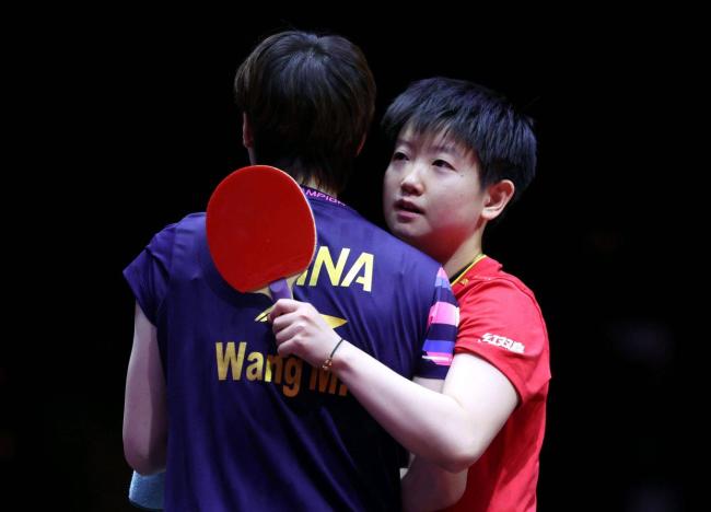 孙颖莎蒯曼爆分 巴黎奥运名额生死战