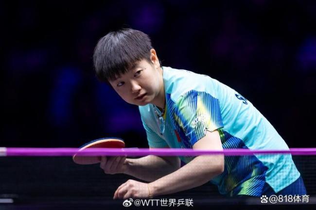 蒯曼谈击败孙颖莎:和莎姐打一个点赢不了,整体没漏洞才有机会 心态决定胜负