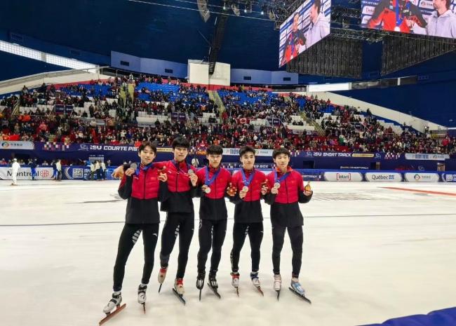 短道世锦赛中国队1银1铜收官 新生代亮眼表现