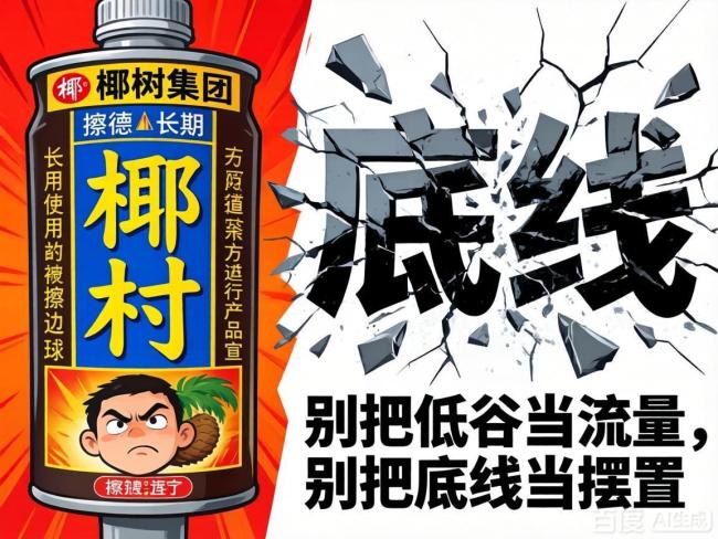 擦边20年的椰树这次翻车不冤