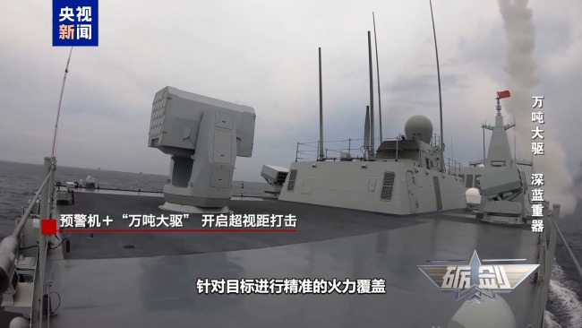 揭秘“万吨大驱”如何超视距打击 射频综合集成技术助力