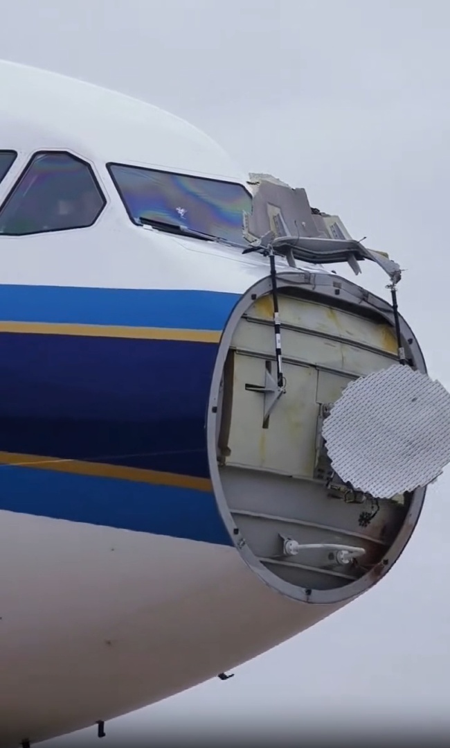 详解鸟击致航班整流罩脱落影响 网友发帖引发关注