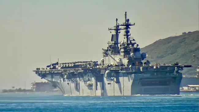 外媒曝多艘美军舰增援中东