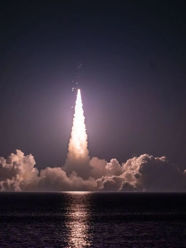 深夜海上发射成功 捷龙三号再创辉煌