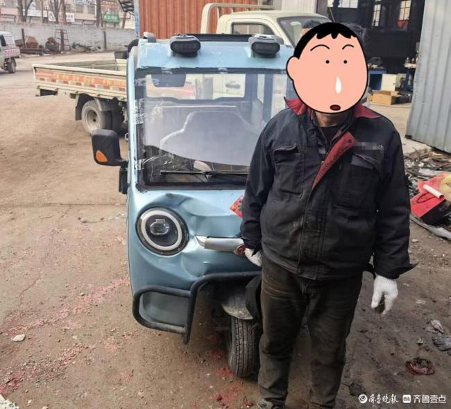 三轮车撞人后逃离 交警追踪抓获 连夜侦查锁定真凶