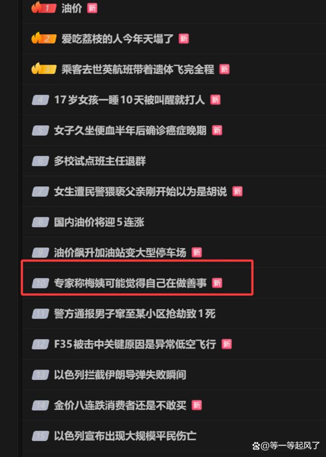 人贩子称梅姨以为自己在做好事 专家言论引发争议