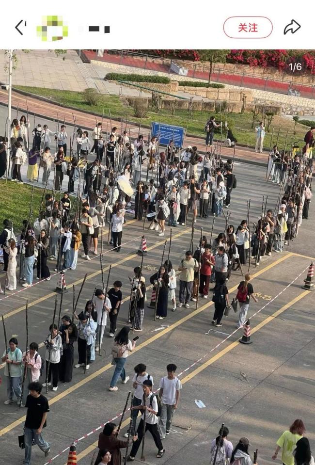 广州南沙向高校学子免费送果蔗 甜蜜厚礼引羡慕