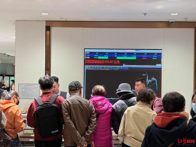 有金店10克20克重投资金条卖断货