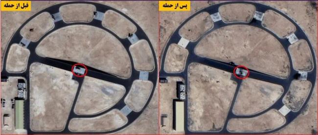 关键设施受损 伊朗曝中东美军基地遭导弹袭击前后卫星照片