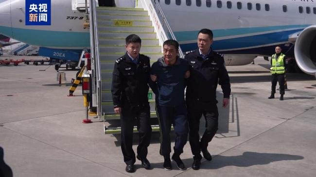 涉嫌骗取贷款嫌犯被押解回国