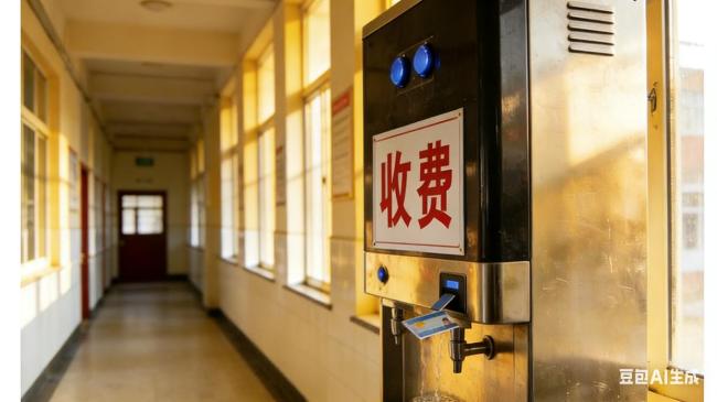 别把校园变成精打细算的生意场 饮水收费引争议