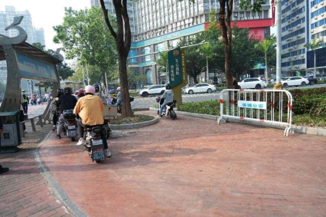 “蓝道过街”获赞 网友：建议全国推广 实现人车分流各行其道