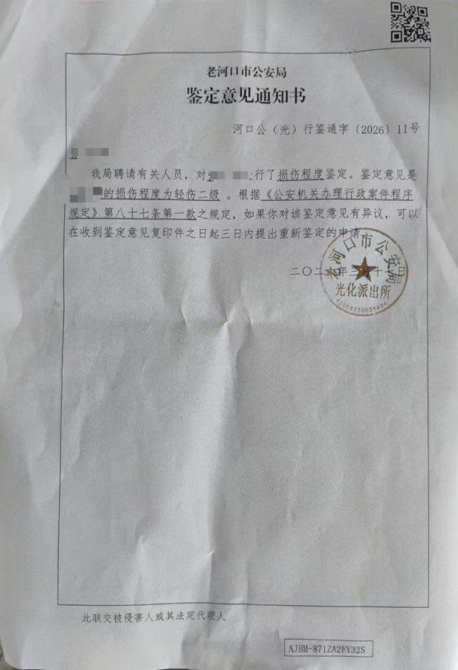 男孩遭母亲同居男友殴打致轻伤二级 施暴者已被刑拘