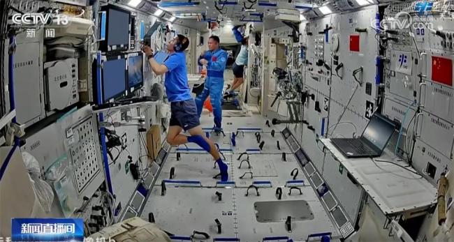 神21乘组在轨vlog又上新了