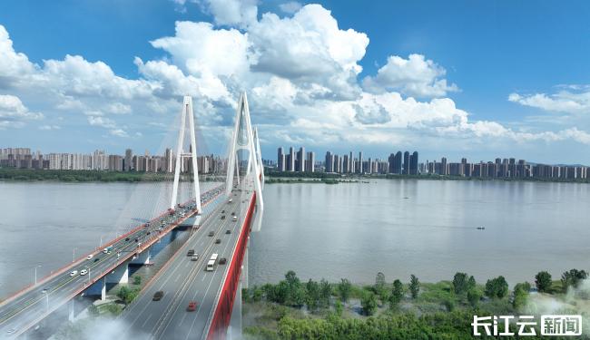 武汉白沙洲长江公铁大桥开工建设 关键工程启动