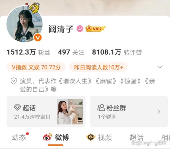 曾沛慈《浪姐7》人气断层第一 粉丝数揭晓