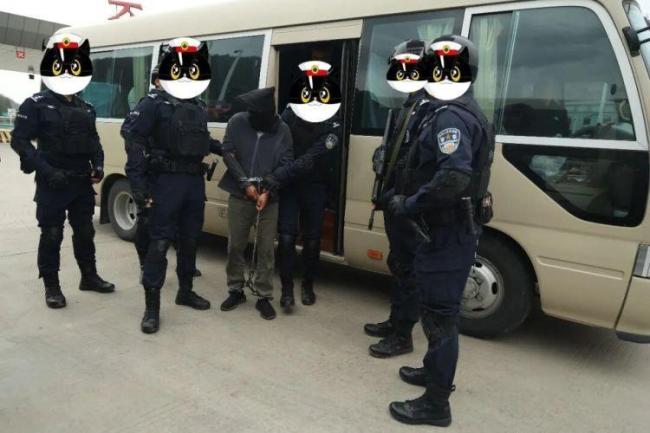 陕西警方抓获涉毒逃犯