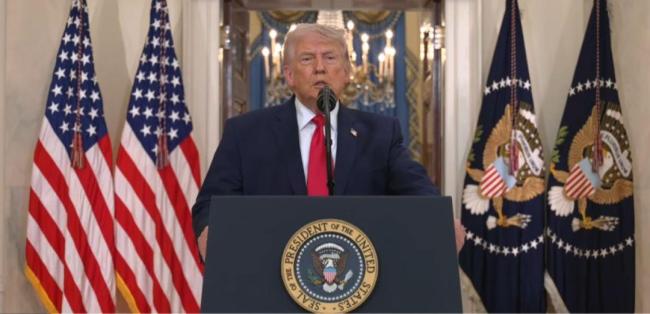 特朗普宣称对伊作战取得快速决定性压倒性胜利