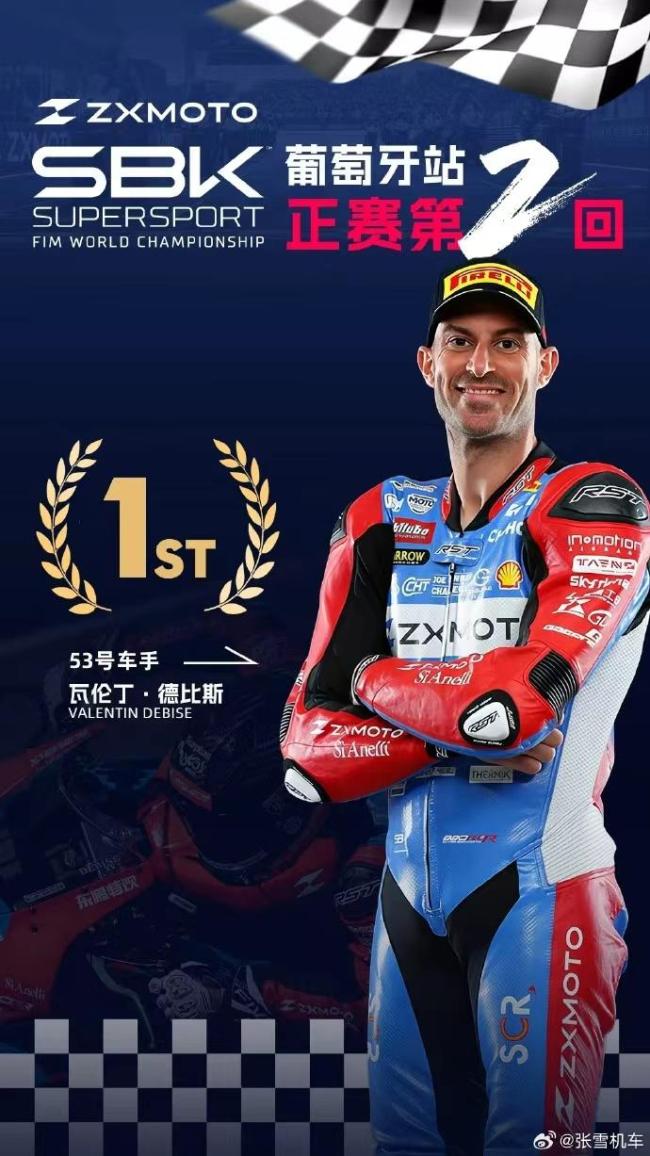 中国制造破局高端摩托 赛场双冠创历史