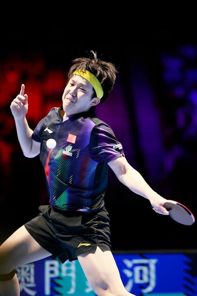 王楚钦挺进乒乓世界杯八强 展现顽强斗志