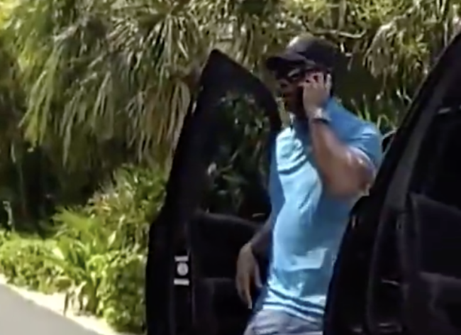 老虎伍兹被捕画面曝光