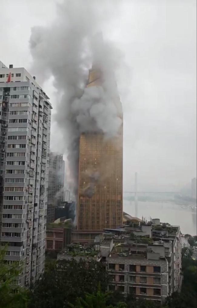 重庆喜来登大酒店冒烟点为洗衣房