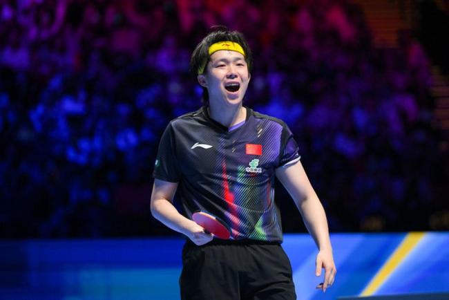 王楚钦说我也是第一次进世界杯决赛