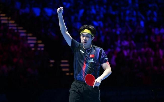 王楚钦4-1雨果 晋级世界杯决赛