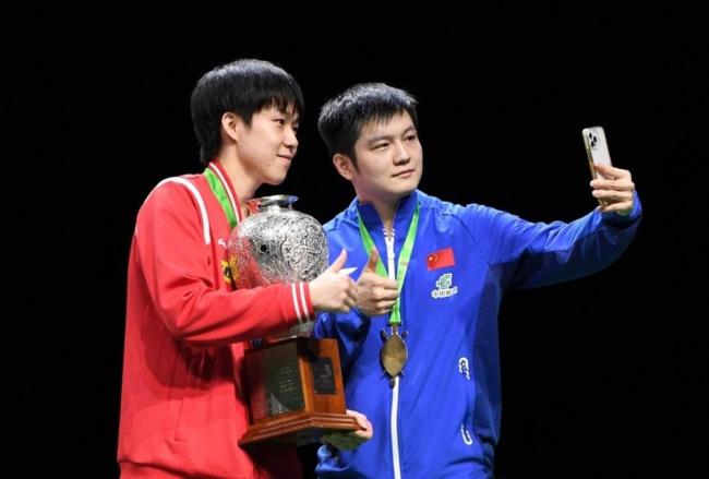 王楚钦打的太聪明了 四两拨千斤的技术