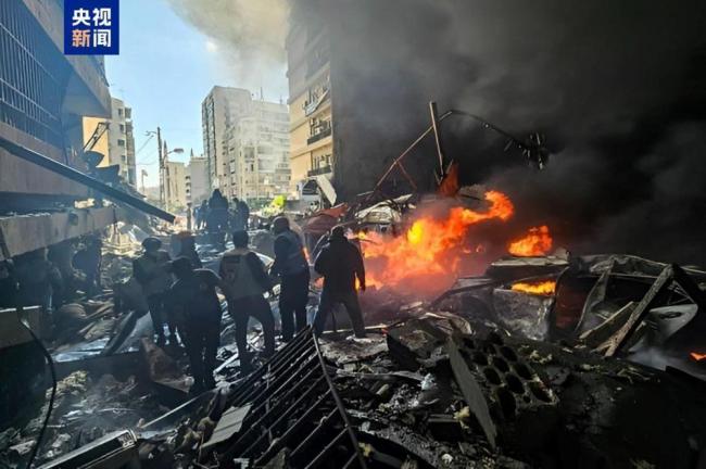 以军大规模空袭致黎巴嫩89死722伤