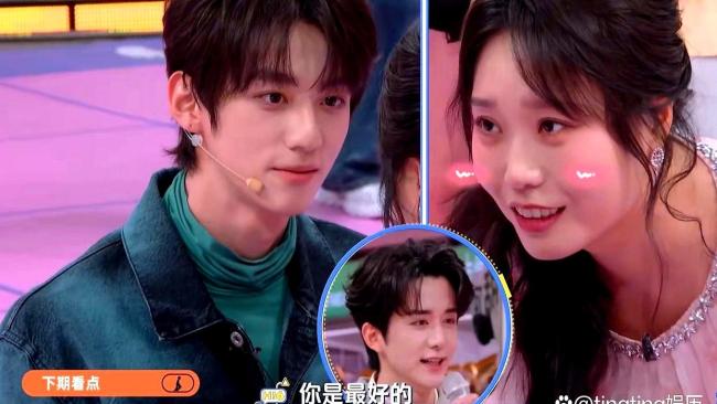 孔雪儿邓凯好六开场舞有借位吻 综艺里的工业糖精