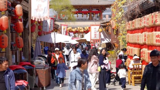 文旅融合消费升级 春日经济活力涌动