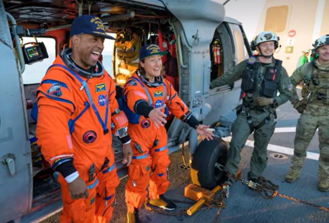 美宇航员出舱后为何不用被抬着走 飞行任务时间决定