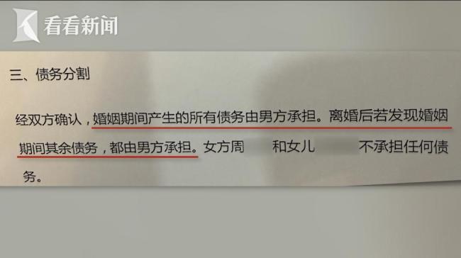 男子为躲债净身出户离婚转移财产