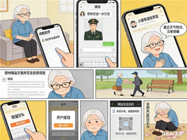 兰州七旬老人被骗386万余元