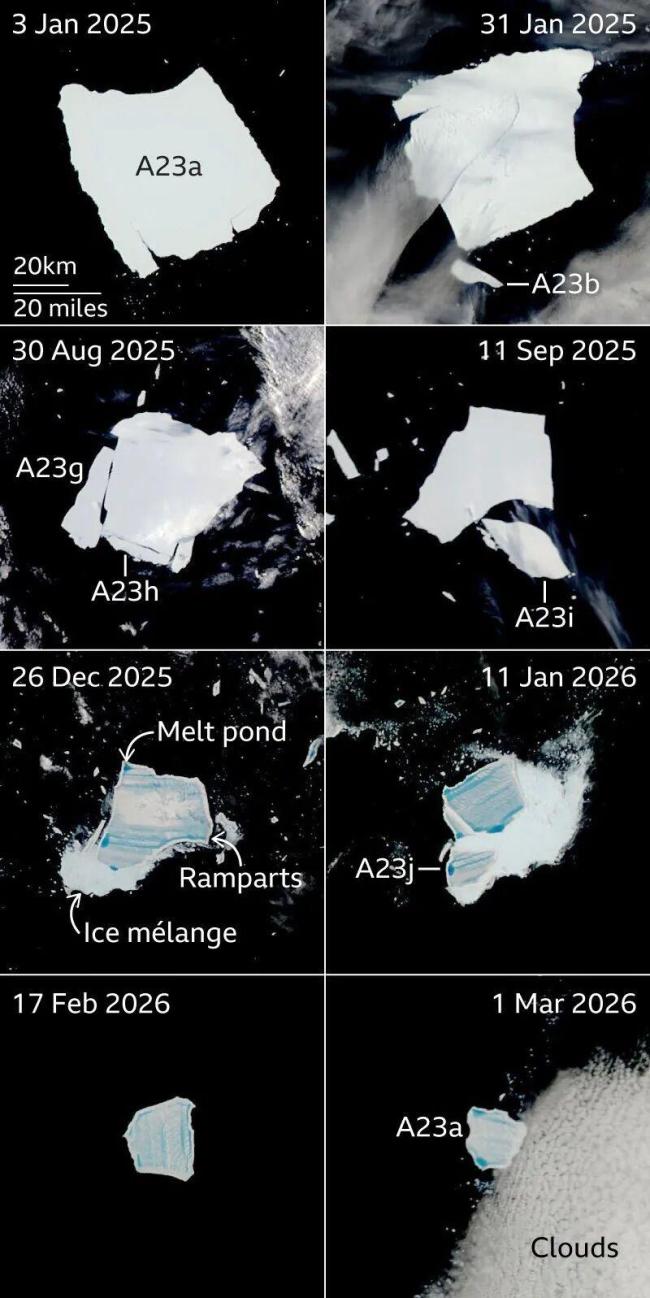 气候变暖 全球“冰山之王”没了 加速消融引发连锁反应