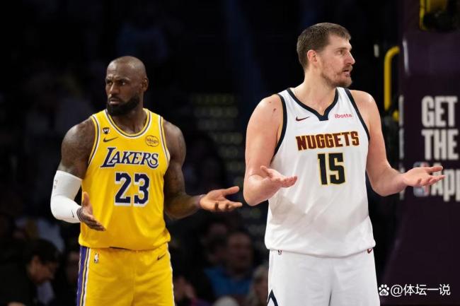 詹姆斯18分湖人大胜爵士！53胜29负收官 排名西部第四首轮战火箭