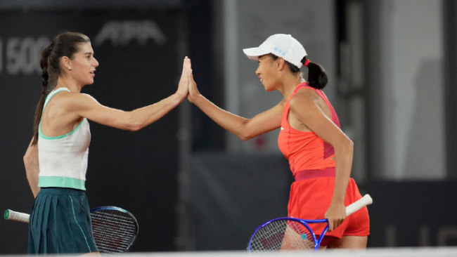 张帅组合获林茨站女双冠军